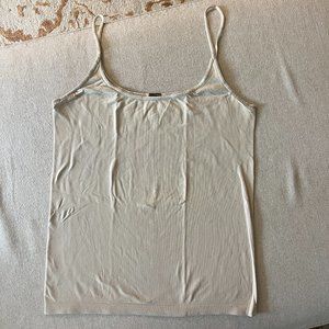 Excellent Preloved Condition Light Tan Seamless Tank Sz L